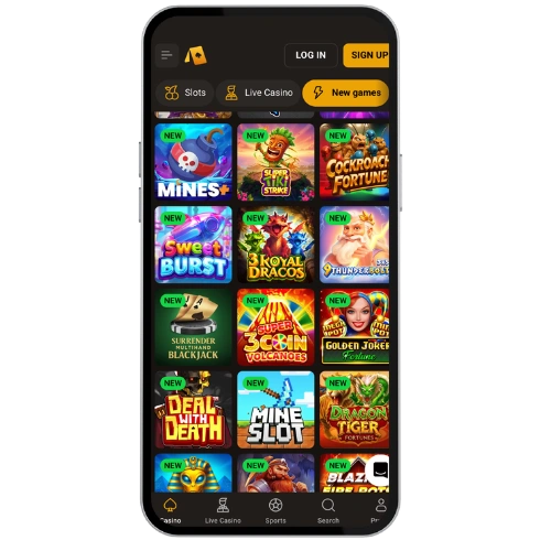 Slot Lair applicazione