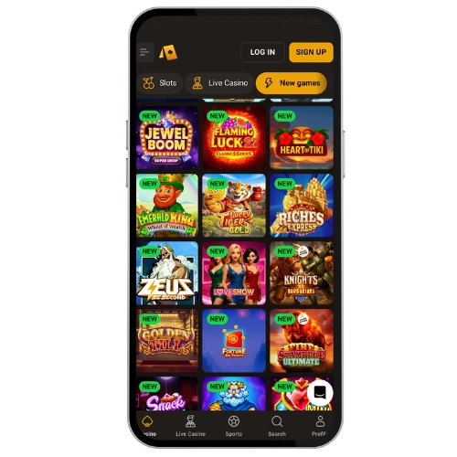SlotLair mobile casinò